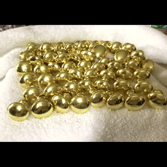Solid Brass Knobs (51)46 new bags of 2 screws.(92) - Picture 1 of 6